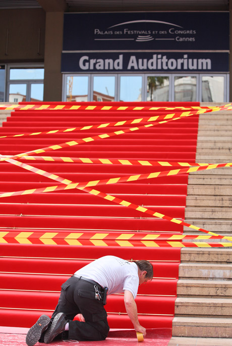 Cannes Film Festival und dem roten Teppich foto