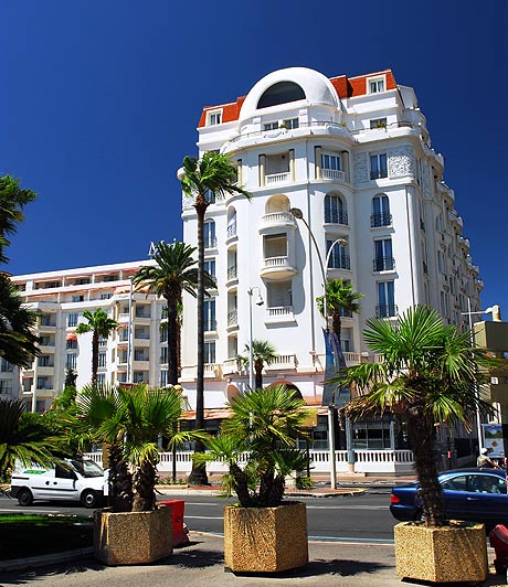 Hotels in der Nähe Croisette in Cannes Französisch Riviera foto