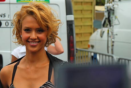 Jessica Alba auf dem Cannes Film Festival foto