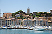 Hafen Mit Yacht In Cannes
