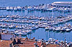 Hafen Von Cannes Panorama Blick