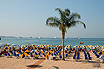 Beach In Cannes French Riviera