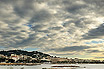 Cannes French Riviera Under A Cloudy Sky