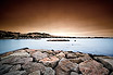 Cannes French Riviera Under The Red Sky