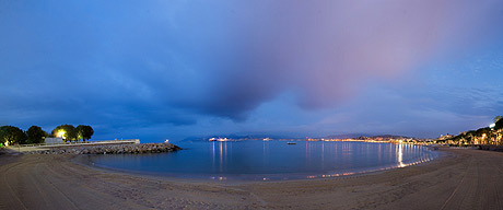 Plage de la Croisette Cannes Côte d'Azur photo